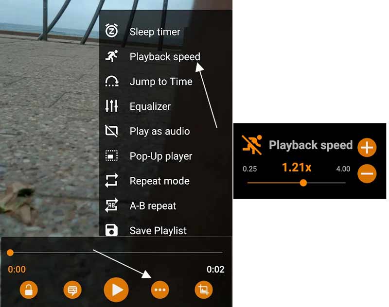 Playback Speed VLC