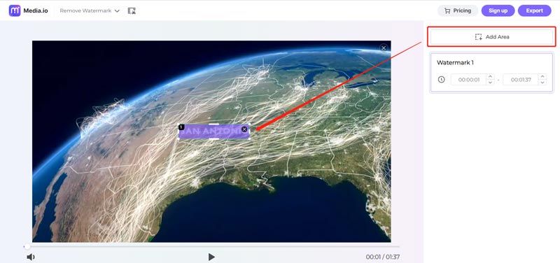 Supprimer le filigrane vidéo des médias en ligne IO