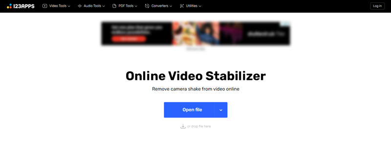 123APPS Zdarma online stabilizátor videa