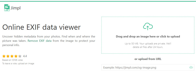 Jimple Online Photo Metadata Viewer