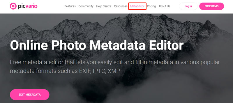MetaEditor Online Photo Metadata Editor