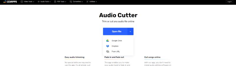 123Apps Audio Cutter