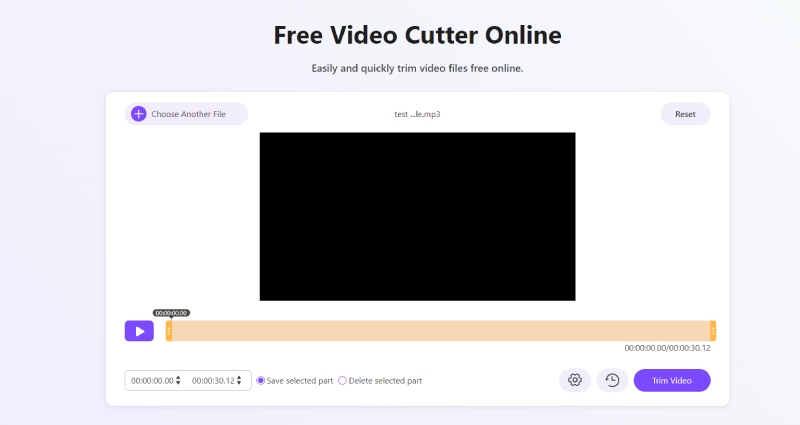 Arkthinker Free Video Cutter Online