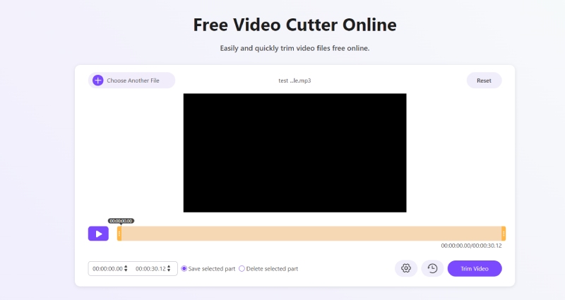 Arkthinker Ingyenes Video Cutter Online