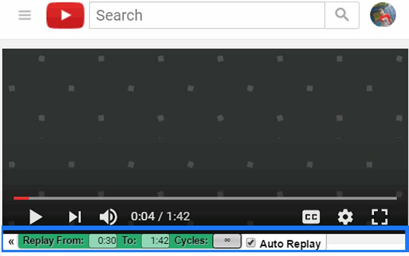 Auto Replay for YouTube