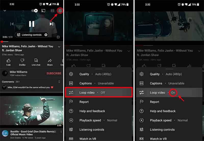 How to Loop Video on iPhone and Android