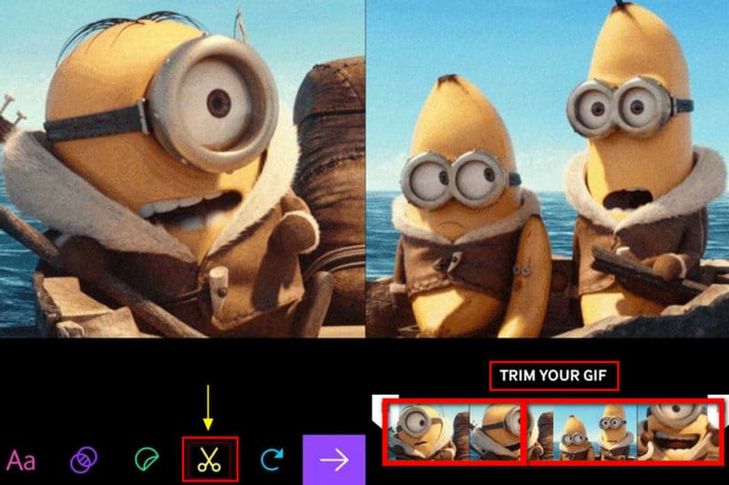 Schneiden Sie Ihr GIF zu