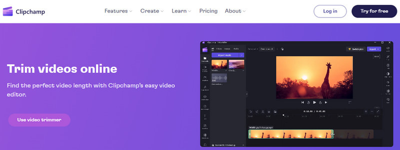 Clipchamp Trim Videoları