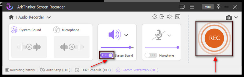 Registra il tuo audio