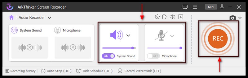 Iniciar grabación de audio Cambiar voz