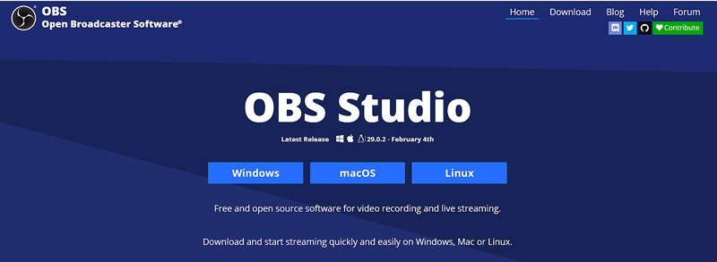 OBS 屏幕录像机 免费下载