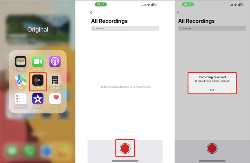 Record a Phone Call on iPhone Using Voice Memos
