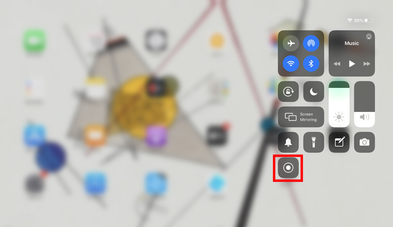 Screen Record on iPad