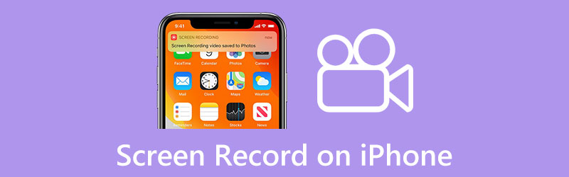 Screen Record on iPhone Screen
