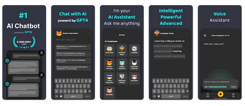 Apo Assistant Chatbot na Androidu