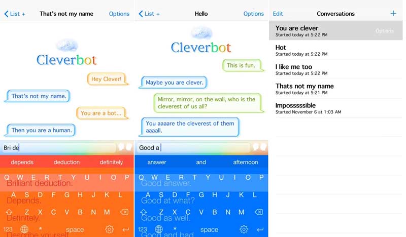 Cleverbot App