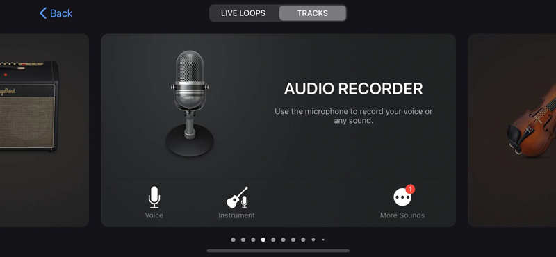 Garageband Audio Recorder App iPhone