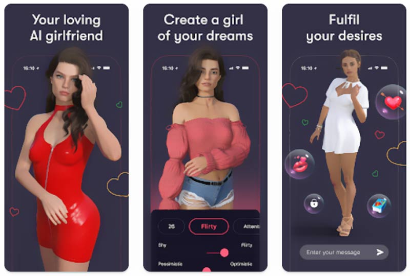 iGirl Sanal Yapay Zeka Kız Arkadaşı Uygulaması