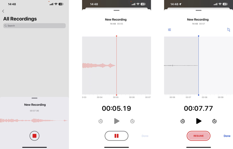 Record Audio on iPhone Voice Memos