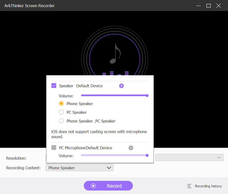 how to record video and audio call on iphone