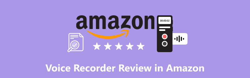 Voicerecorderrecensie in Amazon