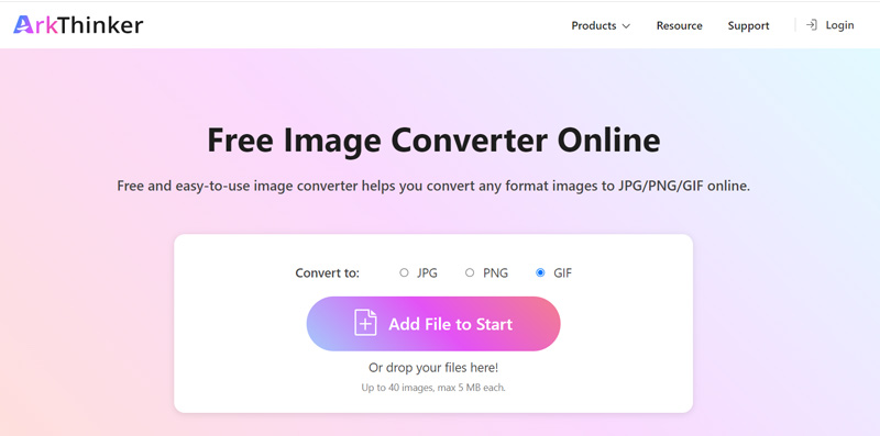 Arkthinker Online GIF Converter