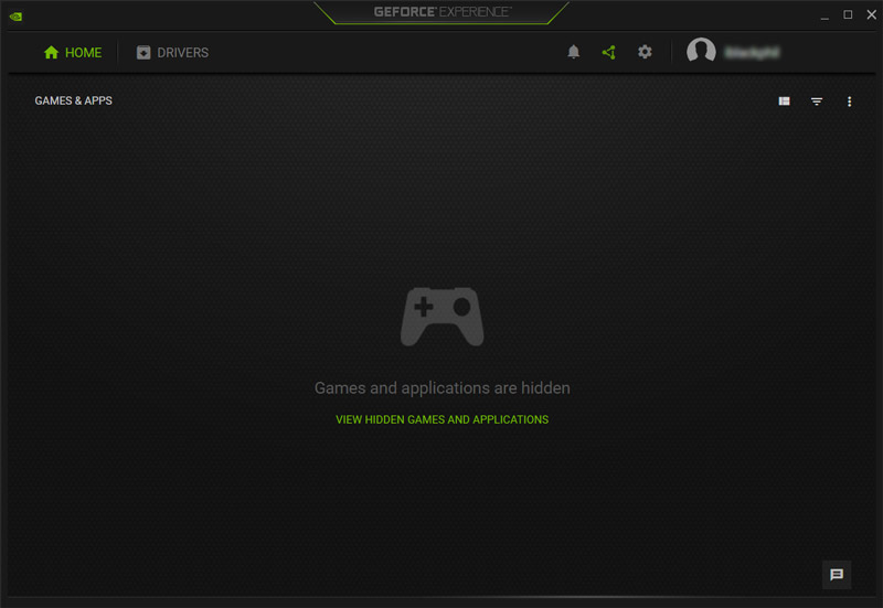 Open NVIDIA GeForce Experience Software
