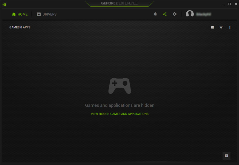 Open NVIDIA GeForce Experience Software