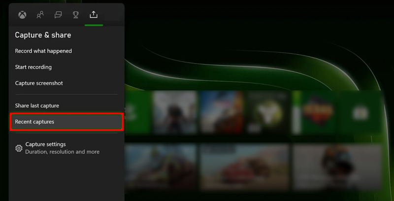 Recent Recorded Gameplay Videos on Xbox