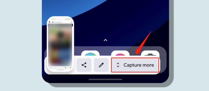 Prendre une longue capture d'écran sur Android