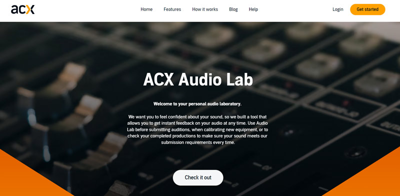 Progetti di registrazione vocale ACX Audio Lab