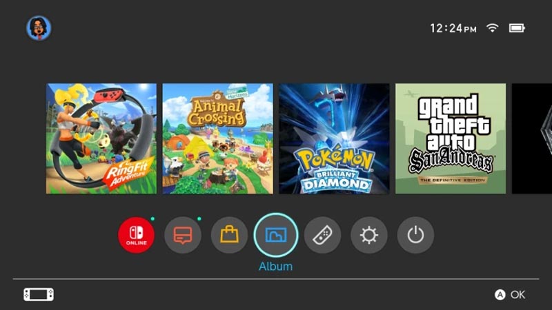 Vérifier le partage du gameplay de Switch enregistré