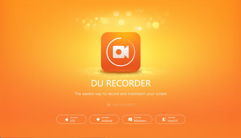 Інтерфейс DU Recorder