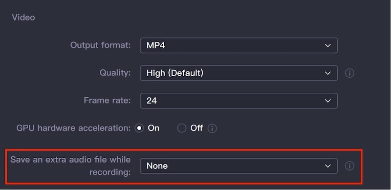 EasUS RecExperts 提取音频