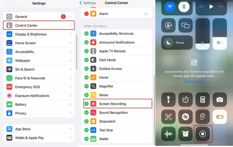 Configurações do iOS Um