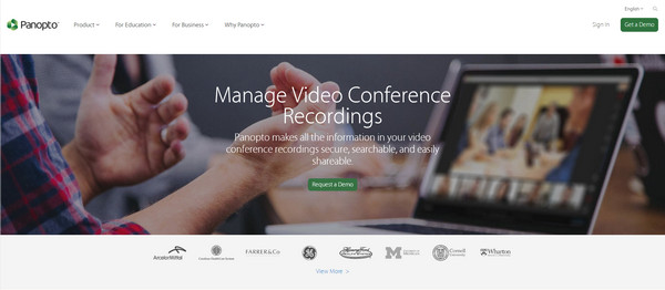 Optag videokonferencer