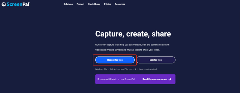 Screencast-O-Matic Download