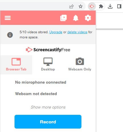 Choose What to Record