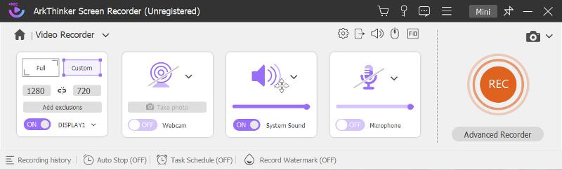Screen Recorder Surface