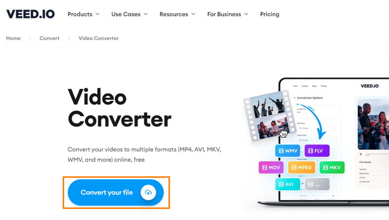 Click Convert Your File