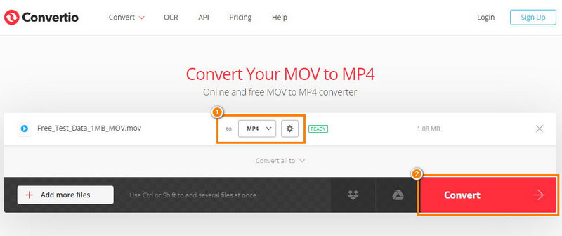 Convert to MP4