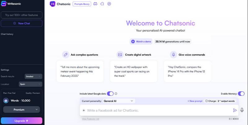 Introduction Chatsonic