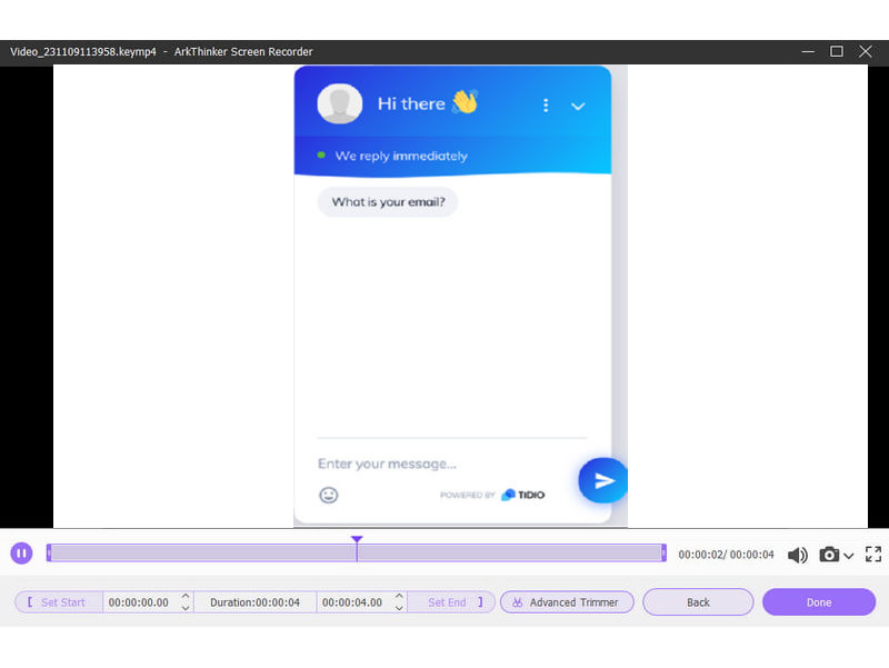 Arkthinker Screen Recorder AI Chat