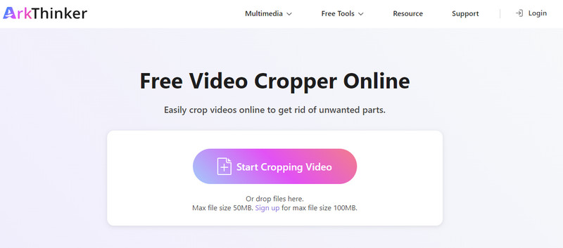 Crop Video Online