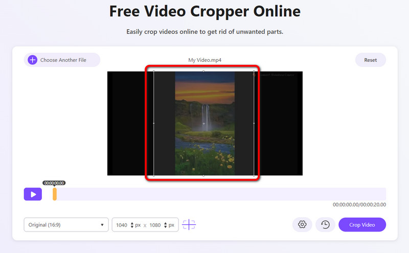 Crop Video Online