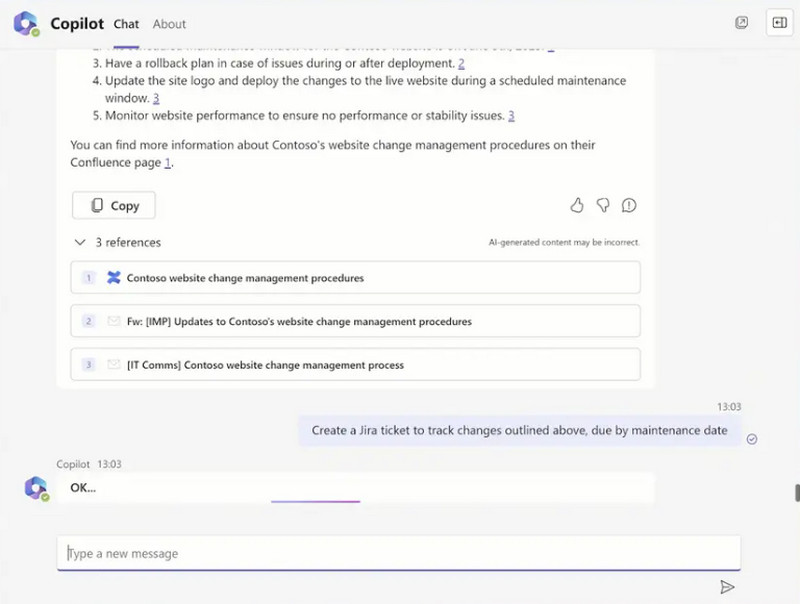 Microsoft Bing AI Chatbot