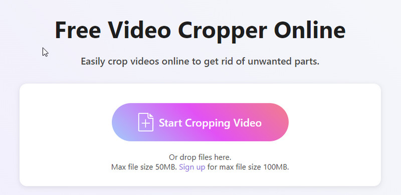 Arkthinker Video Cropper Online