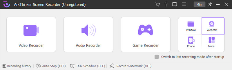 Schermrecorder met Facecam-programma