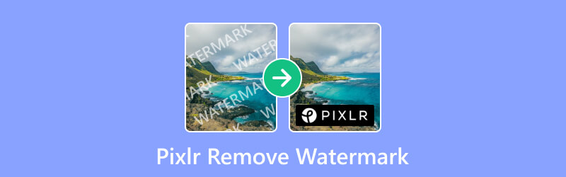 Pixlr Quitar marca de agua