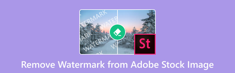 Ta bort vattenstämpel från Adobe Stock Image